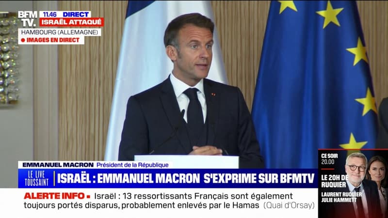 Emmanuel Macron dénonce 