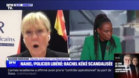 Mort de Nahel: Nadine Morano (LR) "se réjouit" de la libération sous contrôle judiciaire du policier auteur du tir mortel