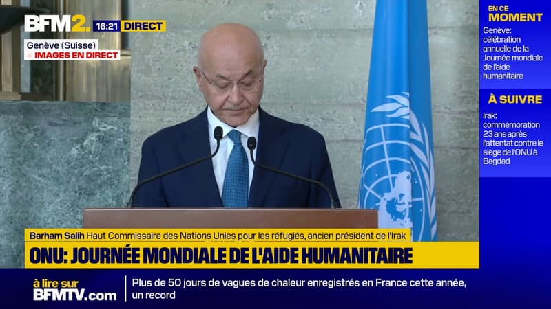 23 ans après l'attentat contre l'ONU à Badgad: "Les travailleurs humanitaires doivent être protéges", plaide un ancien président de l'Irak