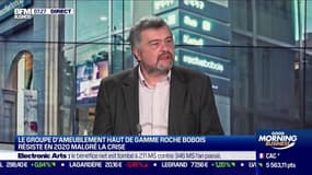 Guillaume Demulier (Président du directoire du groupe Roche Bobois): "On a très nettement renforcé nos ventes en ligne (en 2020)"
