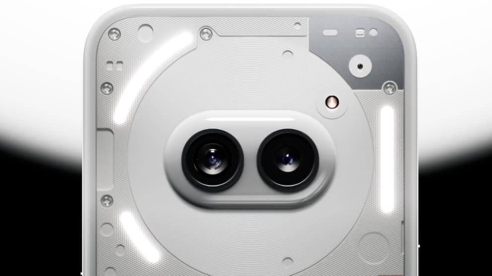 Les LED de l'interface Glyph du Nothing Phone 2(a)