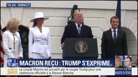 "L’extraordinaire amitié que nous avons développé cette année montre à quel point nos nations sont unies", lance Trump