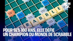 Pour ses 100 ans, elle défie un champion du monde de Scrabble
