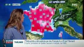 La météo du lundi 9 juillet 2018: les prévisions de Géraldine de Mori