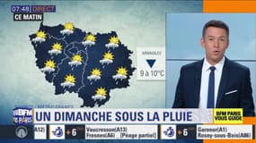 Météo Paris Île-de-France du 8 décembre : un ciel gris et pluvieux aujourd'hui