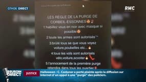 "Appel à la purge" contre la police: "On ne peut pas faire de mauvaises blagues qui peuvent avoir des conséquences graves" réagit le secrétaire national du syndicat de police Alliance 