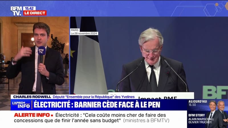 Renoncement à la hausse des taxes sur l'électricité: Charles Rodwell (Ensemble) annonce une 