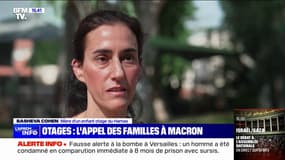 Basheva Cohen, mère d'un enfant otage du Hamas: "Je veux demander au président Macron de nous aider à chercher des signes de vie"