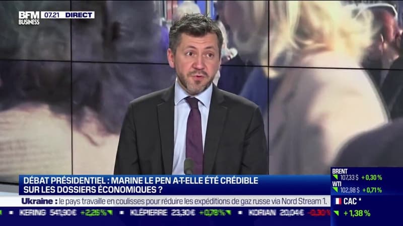 Débat présidentiel: Marine Le Pen a-t-elle été crédible sur les dossiers économiques ?