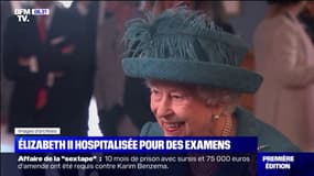 La reine Elizabeth II "garde un bon moral", après une nuit passée à l'hôpital pour des "examens préliminaires"