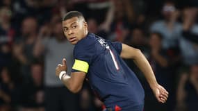 L'attaquant du Paris Saint-Germain Kylian Mbappé 