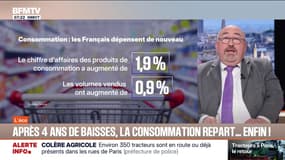 ÉDITO - La consommation repart après quatre ans de baisse