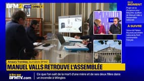 Projet de loi d'urgence pour Mayotte: Manuel Valls fait son retour devant les députés