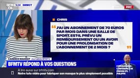 Est-il prévu un remboursement ou un avoir pour les salles de sport ? BFMTV répond à vos questions