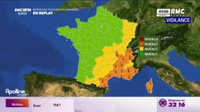 Canicule: Météo France maintient 17 départements en vigilance orange
