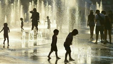 Episode de canicule à Montréal, au Québec, le 3 juillet 2018. (Photo d'illustration)