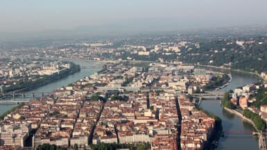 Le 2ème arrondissement de Lyon, également appelé la "presqu'île"