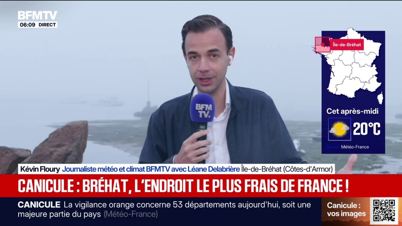 13°C: l'île-de-Bréhat, cette commune des Côtes-d'Armor épargnée par la canicule