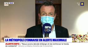 Lyon et sa métropole passeront samedi matin en zone d'alerte maximale. "Je pense que c'est une mesure nécessaire", a déclaré Cédric Van Styvendael, maire de Villeurbanne.