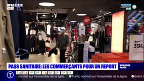 Pass sanitaire: les commerçants franciliens demandent un report de la mesure