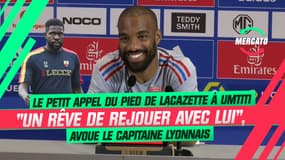 Mercato / OL : "Un rêve de rejouer avec Umtiti", le petit appel du pied de Lacazette