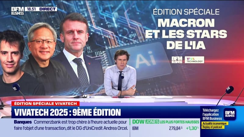 Édition spéciale VivaTech 2025 - Emmanuel Macron et les stars de l'IA - 11/06