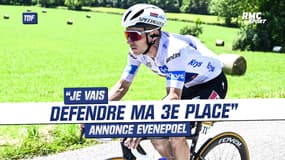 Tour de France : "Je vais défendre ma 3e place" annonce Evenepoel 