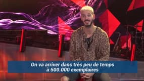 Matt Pokora cartonne avec son album de reprises de Claude François, vendu à 500.000 exemplaires