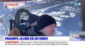 Vallée de l'Ubaye: une luge sur rail à la station du Pra Loup