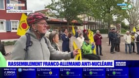 Un rassemblement franco-allemand contre le nucléaire en Alsace