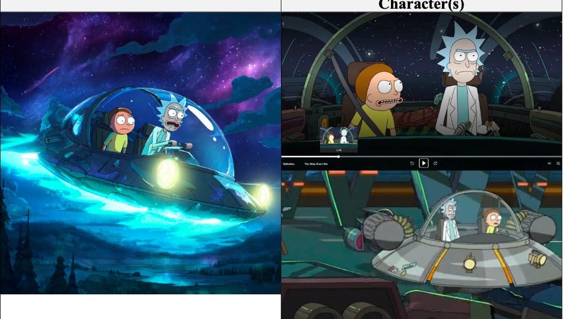 Midjourney attaqué en justice par Warner Bros (ici un exemple de la génération sur des contenus protégés par le droit d'auteur)