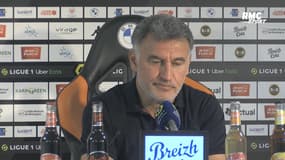 Lorient 1-0 Nice : "On a failli offensivement", regrette Galtier