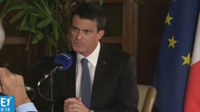 Manuel Valls en déplacement en Israël.