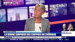 Élisabeth Borne (Ministre du Travail, de l'Emploi et de l'Insertion) : La bonne surprise des chiffres du chômage - 07/10