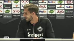 Francfort - OM : Trapp traduit sa propre réponse en Français en conf' d'avant-match