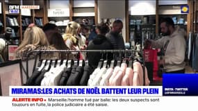 Bouches-du-Rhône: à Miramas, le centre commercial a fait le plein à semaine de Noël