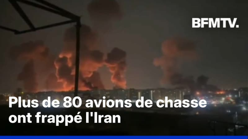 Iran: Israël affirme que plus de 80 avions de chasse ont frappé Téhéran et le centre du pays