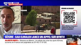 Séisme au Maroc: "Il faut tendre la main à ceux qui sont dans la détresse", affirme Gad Elmaleh