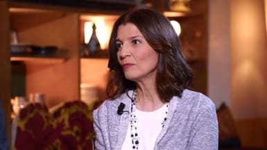 Christine Dupont de Ligonnès sur BFMTV, lors d'une interview diffusée le 18 mars 2024