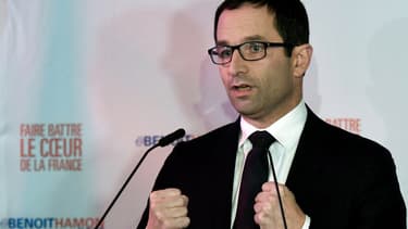 Benoît Hamon, candidat à la primaire de la gauche.