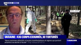 Ukraine: 436 corps ont été exhumés à Izioum, 30 avec des "signes de torture" 