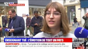  "La professeure de mathématiques est arrivée en panique et a dit «il faut tout barricader» ": Le témoignage d'une élève confinée pendant l'attaque au couteau à Arras