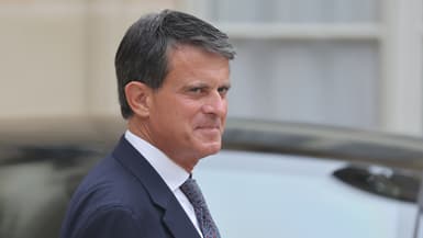 Manuel Valls au palais de l'Élysée, le 3 septembre 2025. 