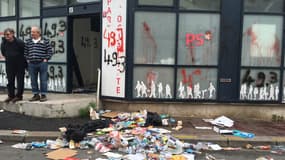 En mai, les locaux du PS au Havre ont été mis à sac comme de nombreuses autres permanences du parti.