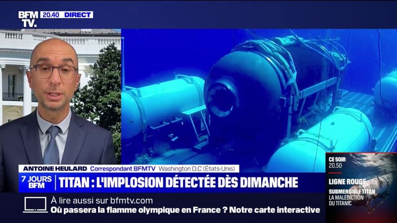 Titan: l'implosion du submersible a été détectée dès dimanche par l'US Navy