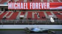 Banderole hommage à Michael Schumacher