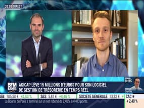 Clément Mauguet (Agicap): Agicap lève 15 millions d'euros pour son logiciel de gestion de trésorerie en temps réel - 05/05