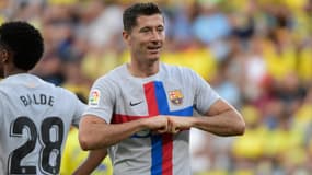 Robert Lewandowski encore buteur avec le Barça, le 10 septembre 2022