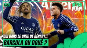 Arsenal-PSG : Barcola ou Doué dans le onze de départ, Riolo tranche !