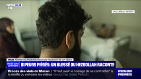"Ça m'a blessé les yeux, je ne pouvais plus rien voir": un membre du Hezbollah raconte à BFMTV avoir été blessé lors de l'explosion de son bippeur